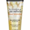 Shampooing nutrition activateur de reflets pour blondes