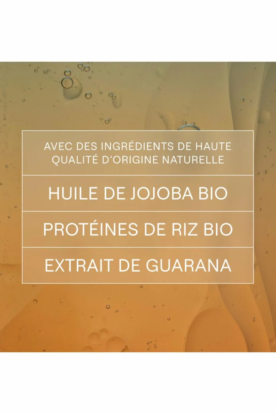Shampooing solide volume & brillance