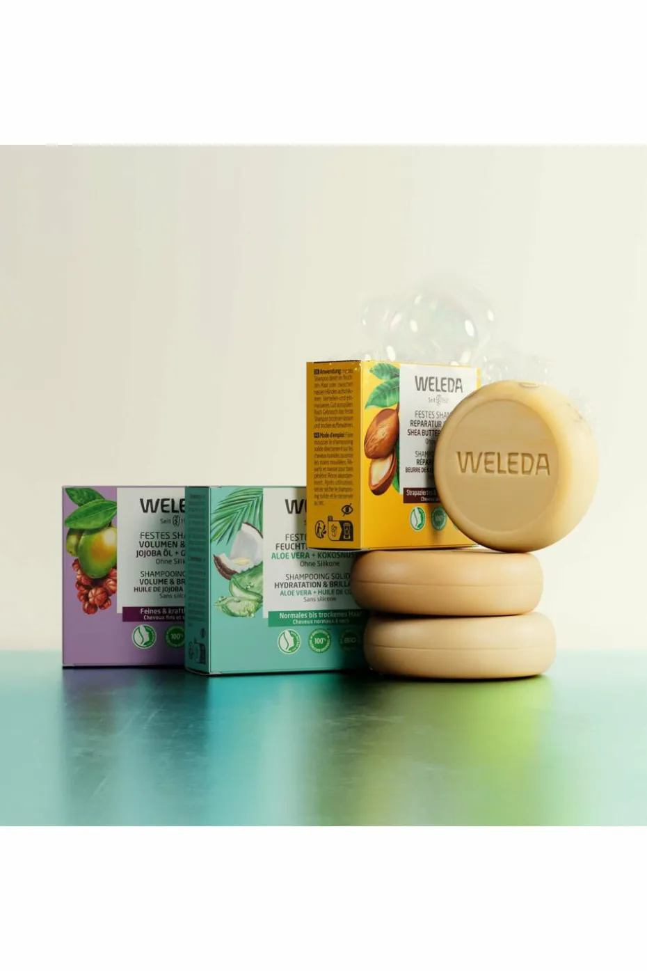 Shampooing solide volume & brillance