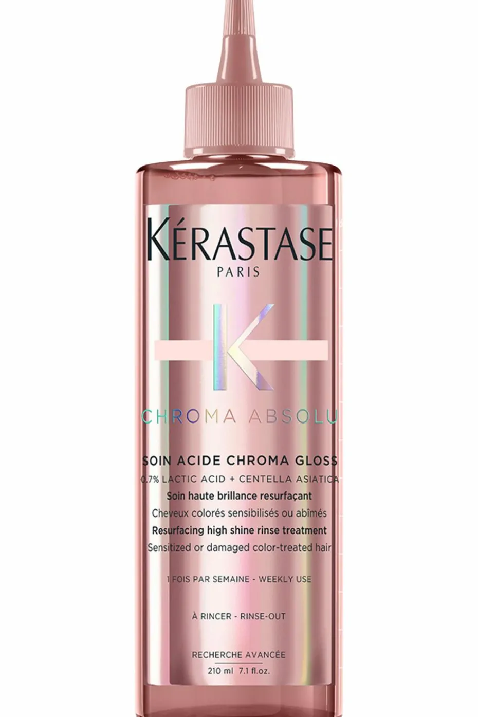 Soin haute brillance cheveux colorés Acide Chroma Gloss