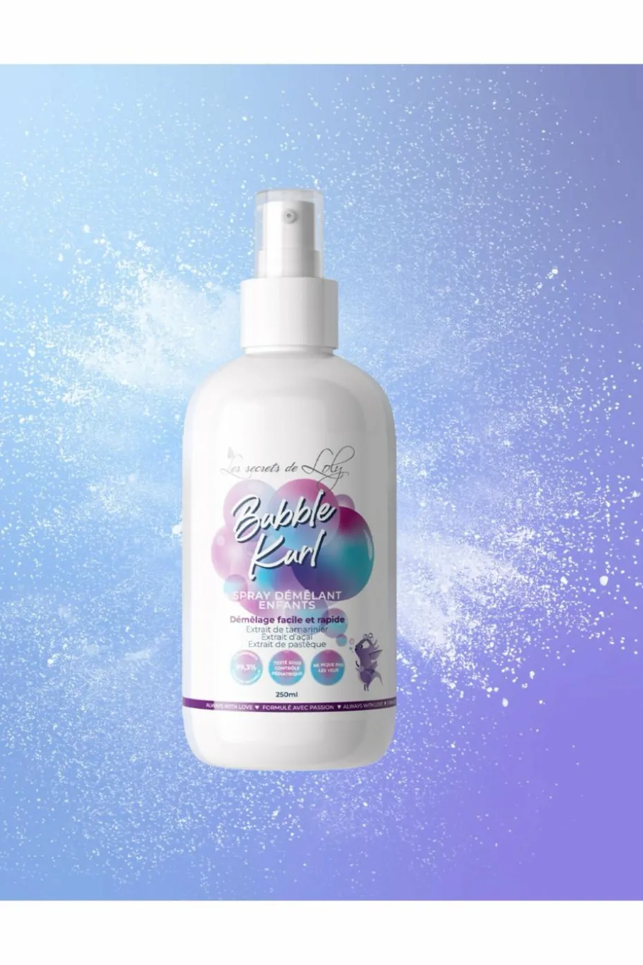 Spray démêlant enfant Bubble Kurl