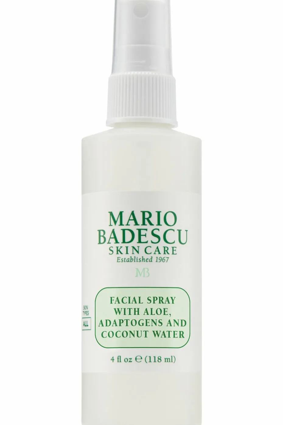 Spray visage régénérant aloe vera, adaptogènes & eau de coco