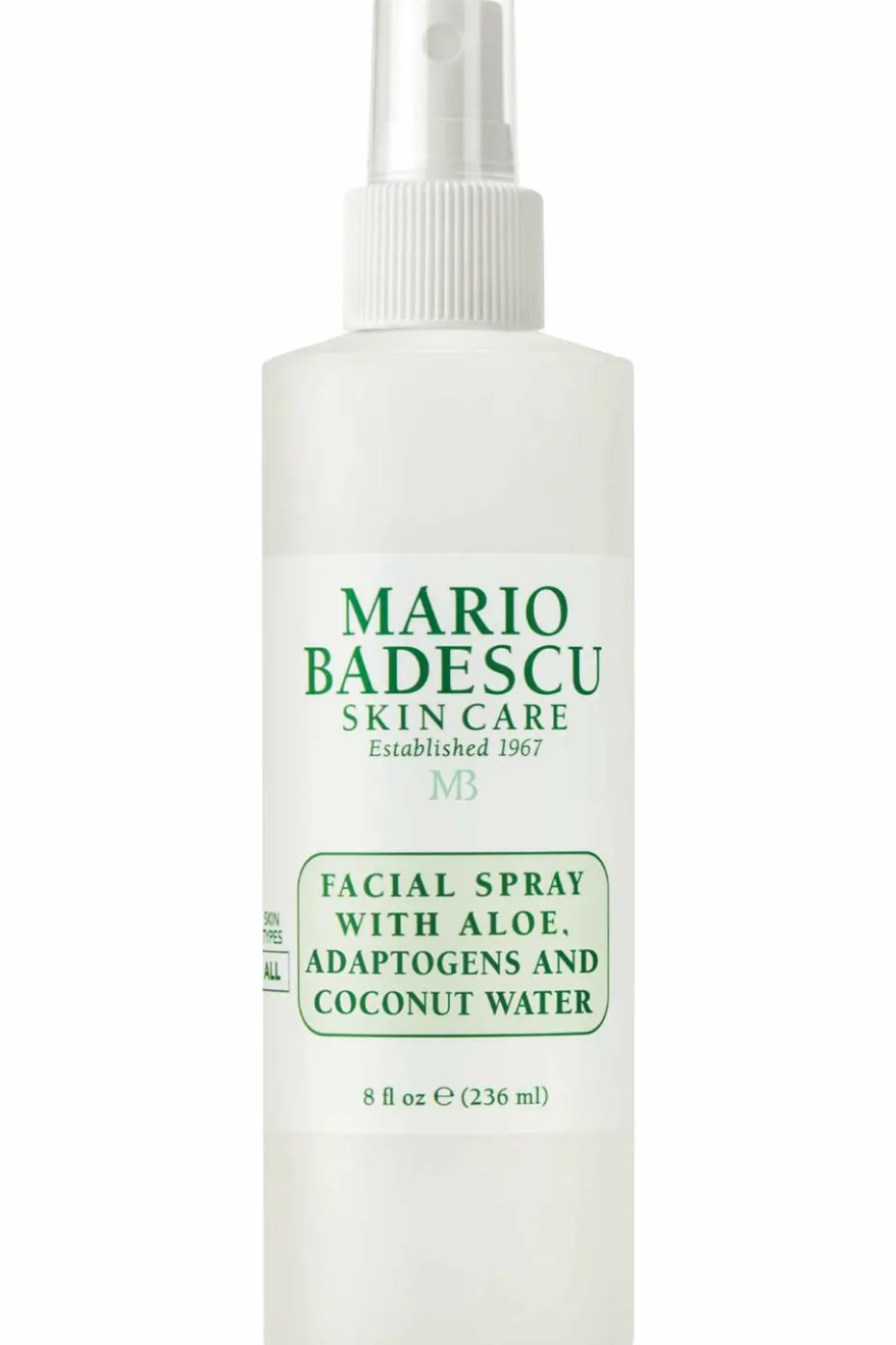 Spray visage régénérant aloe vera, adaptogènes & eau de coco