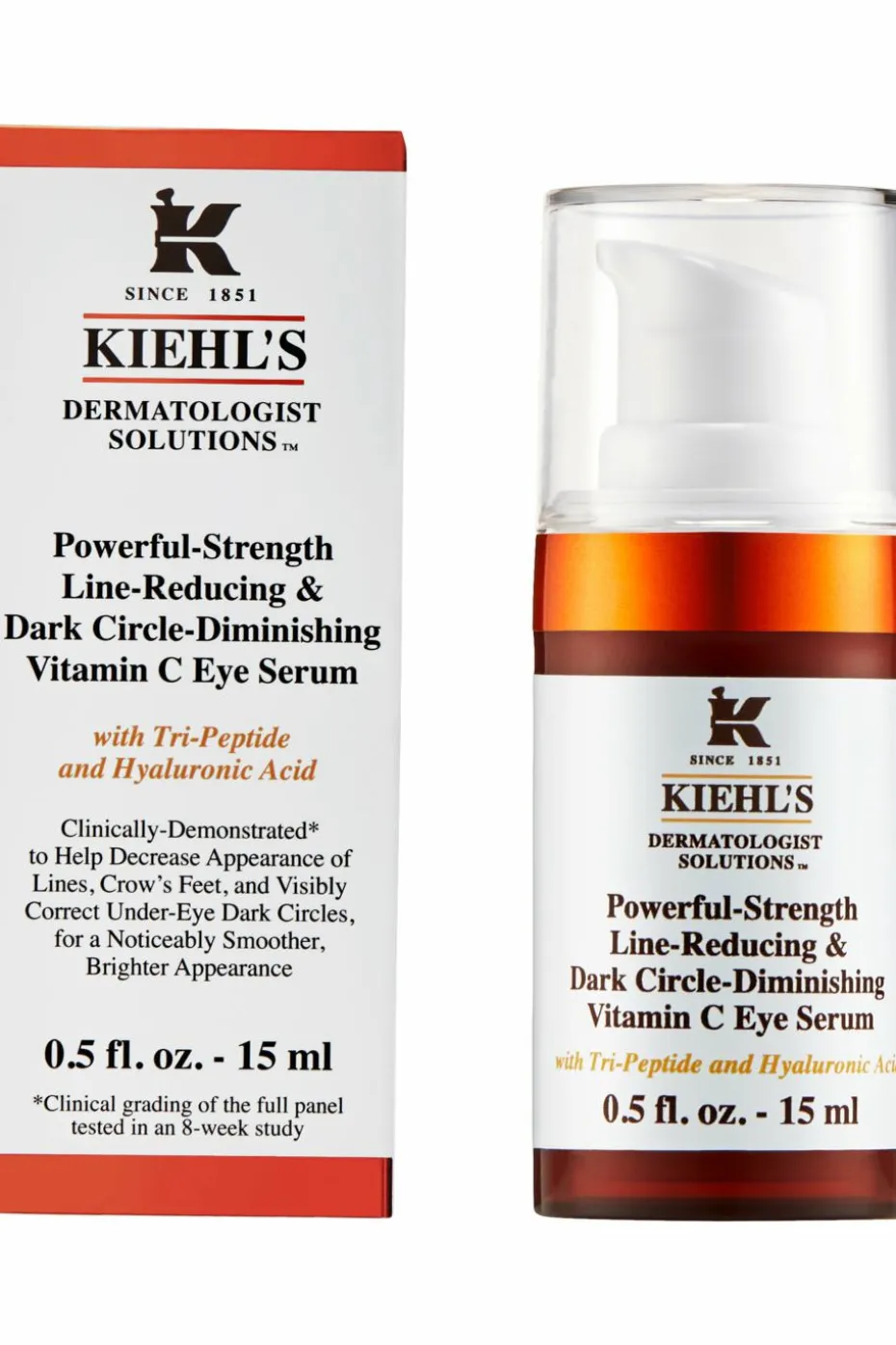 Sérum contour des yeux réducteur de rides et anti-cernes à la vitamine C