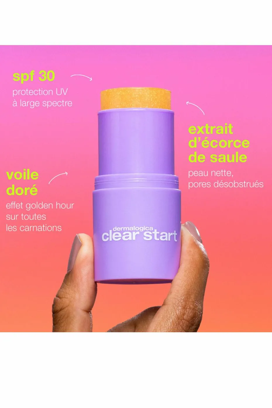 Stick solaire SPF30 golden hour hydrating