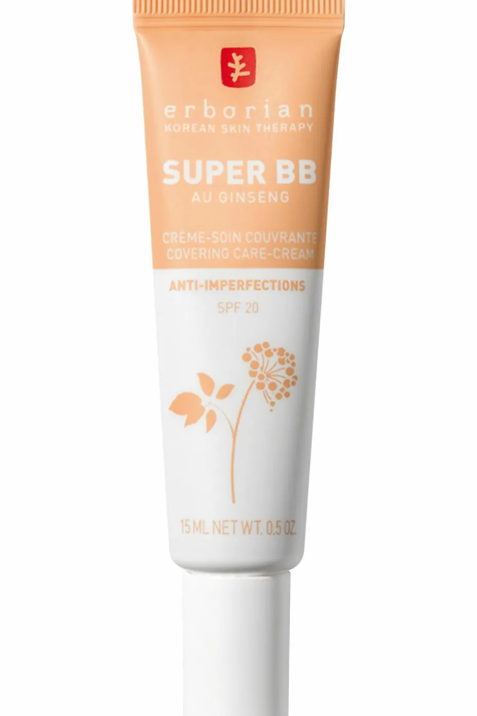 Super BB Crème couvrante anti-imperfections teinte doré SPF20