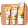 Trousse soins solaires certifiés bio avec la crème solaire visage 40ml offerte