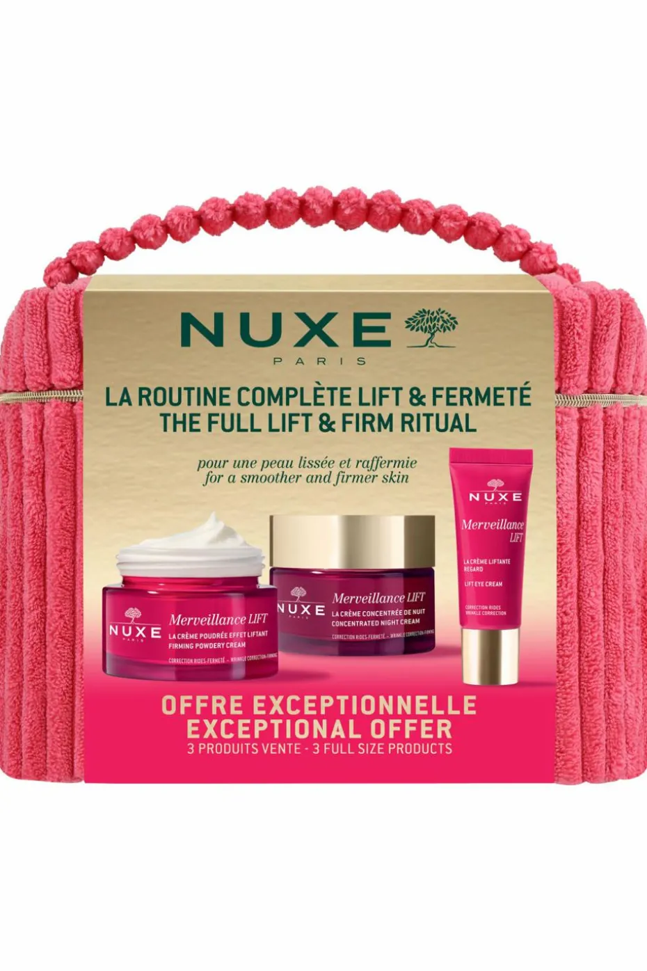 Vanity routine complète lift & fermeté avec Crème Liftante Regard offerte